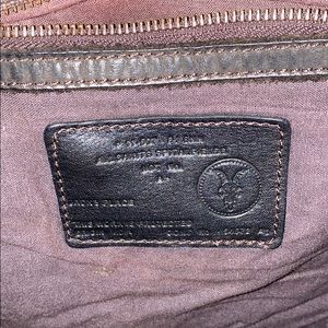 All Saints black leather boho shoulder bag